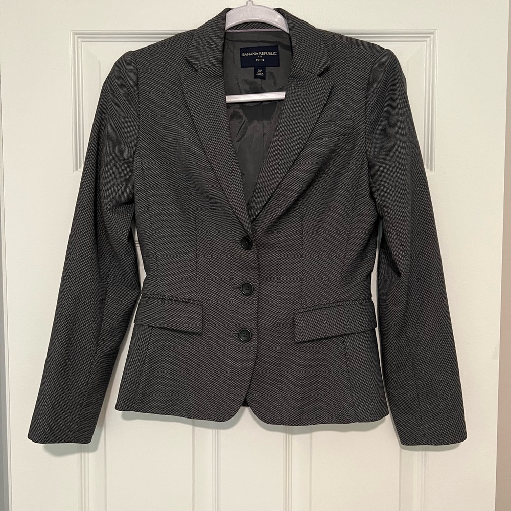 00P Banana Republic Suit Blazer Lined